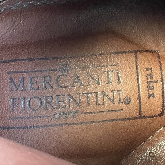 Mercanti Fiorentini RELAX Suede Leather High Top Oxford Shoe Men 12 Brown Brazil main image 7